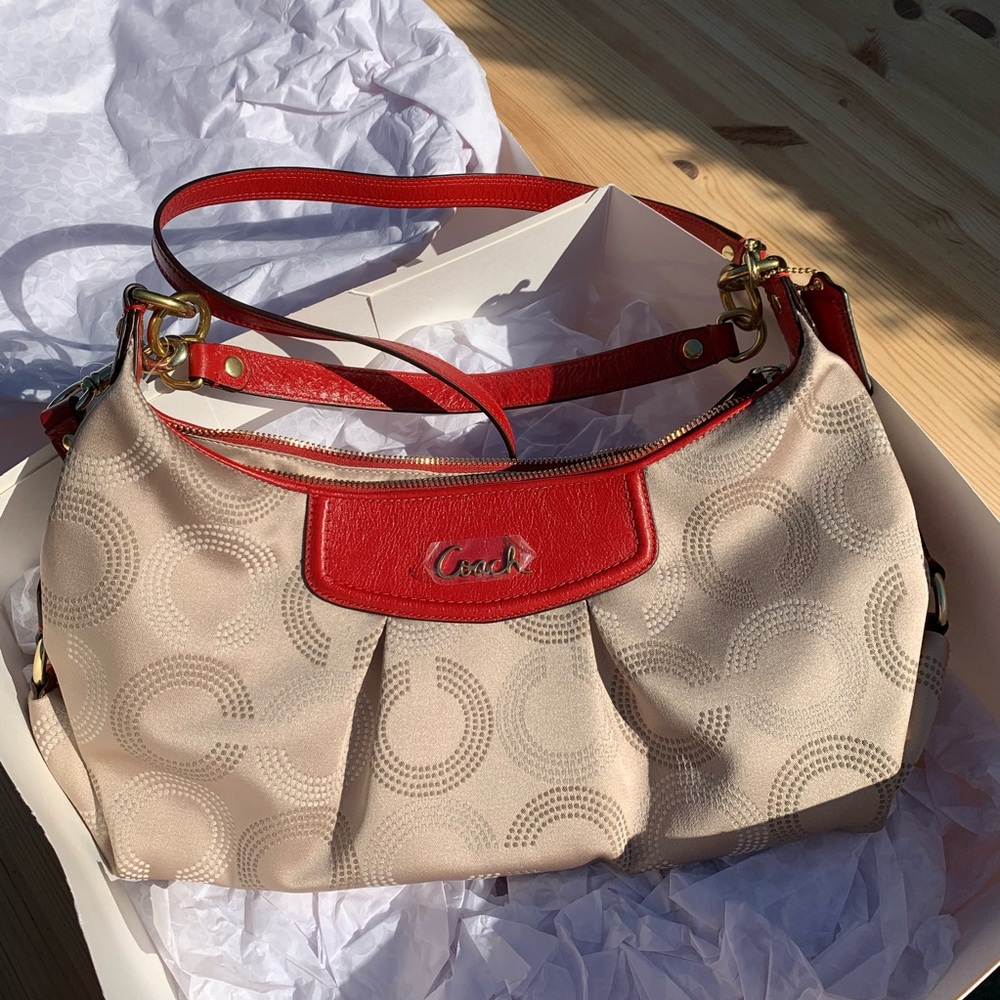 Coach Ashley Dotted Hobo bag